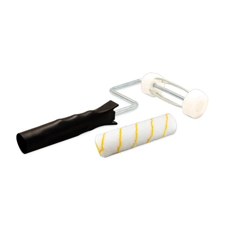 TACOMA PAINT ROLLER RPTA224S-P WHITE/YELLOW/BLACK POLYESTER/PP/METAL ROLLER SET